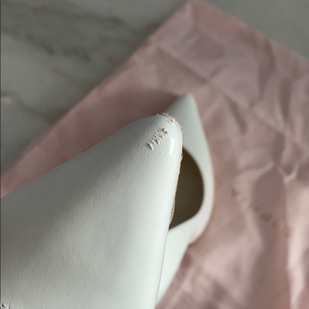 Sophia Webster White Leather Pumps - Picture 8 of 10